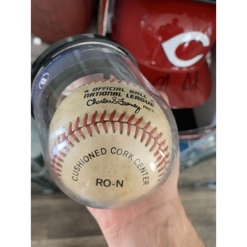 Nolan Ryan Signed Vintage Official National League Feeney Game Baseball Beckett - Picture 5 of 5